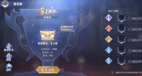 斗罗大陆魂师对决精英赛怎么玩