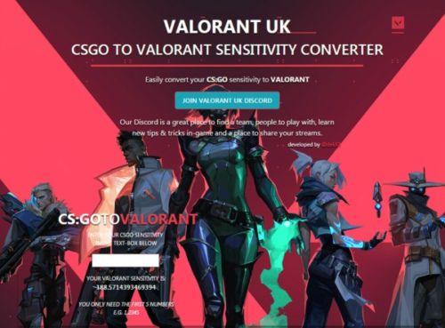 valorant鼠标灵敏度怎么转换？csgo转valorant灵敏度转换地址图片2