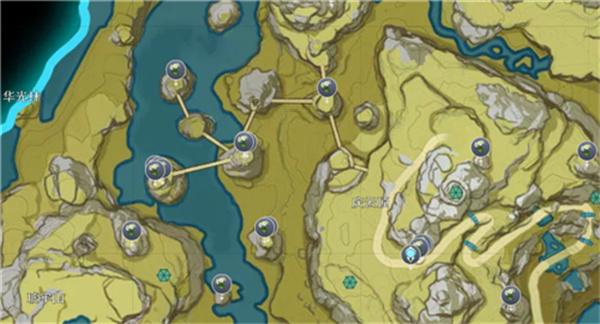 原神清心采集点在哪里？2.4清心采集点位置及刷新时间图片3