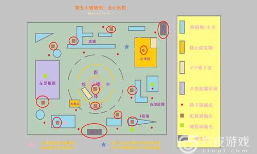 第五人格四种地图布局解析