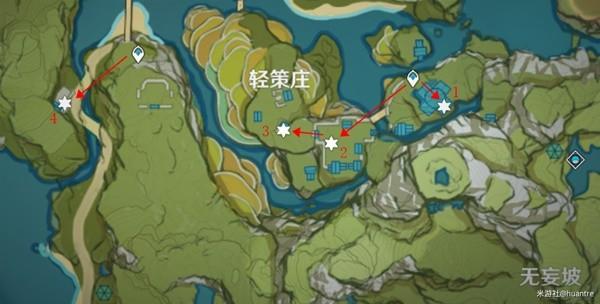 《原神攻略》璃月聖遺物調查點探索路線推薦