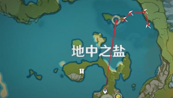 《原神攻略》鍾離突破材料石珀採集路線規劃