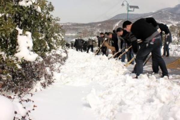 梦见铲雪是什么意思 女人梦到很多人用铁锨铲雪有什么预兆