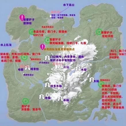 森林之子地图资源（最新全部资源地图）