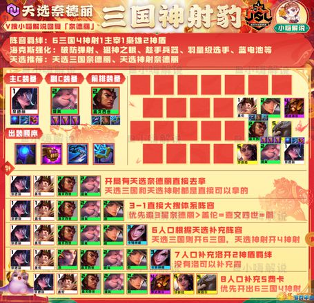 金铲铲之战三国神射豹怎么玩（s8三国神射豹详细玩法攻略）